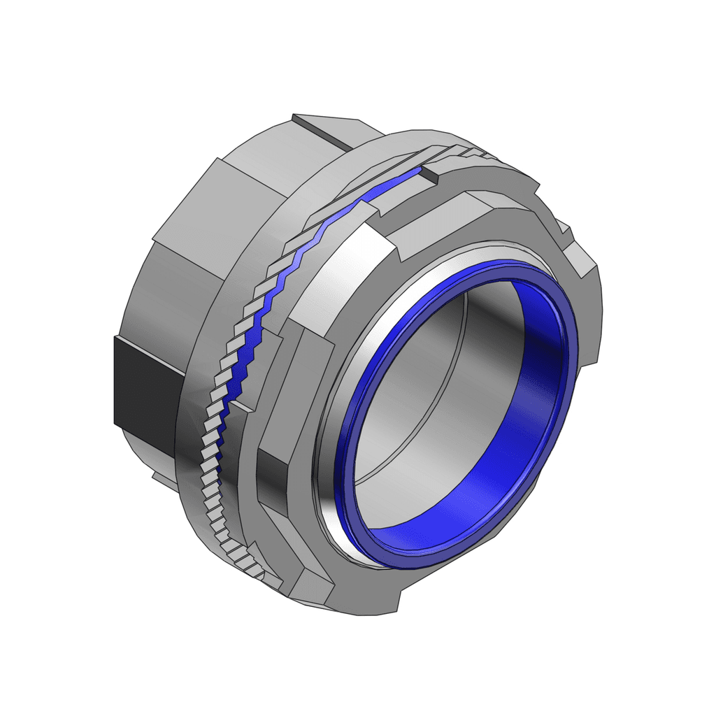 ABB Control H300TB H300TB ABB Control - 3 Inch Zinc Hub Connector with Thermoplastic Insulating Throat, Sealing Ring Nitrile (BUNA-N) for Use with Rigid/IMC Conduit