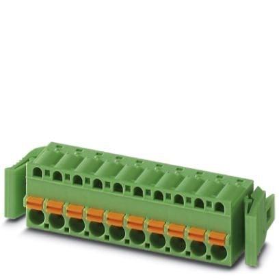 Phoenix Contact 1925744 PCB connector, nominal cross section: 2.5 mmÂ², color: green, nominal current: 12 A, rated voltage (III/2): 320 V, contact surface: Tin, type of contact: Female connector, number of potentials: 7, number of rows: 1, number of positions: 7, number of conne