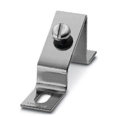Phoenix Contact 1201086 Angled brackets with M 6 screw, for fixing DIN rails at an angle of 30Â°, height: 35.4 mm