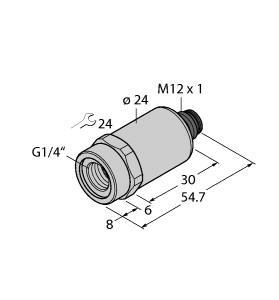 PT400R-2001-I2-H1143 Part Image. Manufactured by Turck.