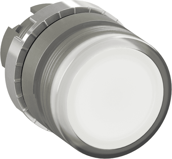 ABB Control P9M-PLBGD P9M-PLBGD ABB Control - ILL PB;SATIN CHR;FLUSH;WHT CAP