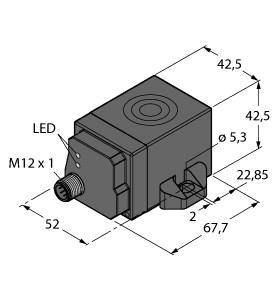 TNSLR-Q42TWD-H1147/C53 Part Image. Manufactured by Turck.