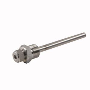 Turck THW-6-G1/2-A4-L100 Accessories, Thermowell, For Temperature Sensors, Thermowell for mounting temperature probes, End tip diameter 6 mm, Process connection G1/2 male thread, Immersion depth 100 mm, "