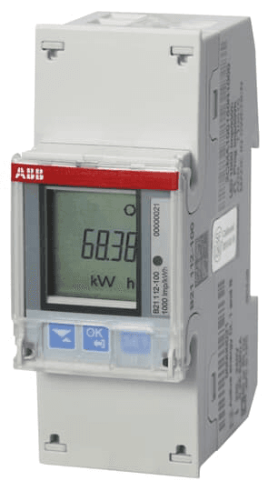 ABB Control 2CMA100150R1000 2CMA100150R1000 ABB Control - B21 112-100, Energy meter'Steel', Modbus RS485, Single-phase, 5 A