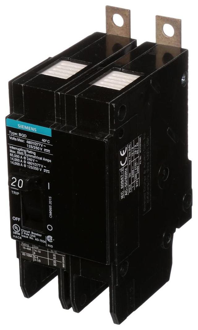 BQD220 Part Image. Manufactured by Siemens.