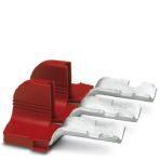 Phoenix Contact 3260068 Insertion bridge, pitch: 20 mm, length: 64.5 mm, width: 55.3 mm, number of positions: 3, color: red
