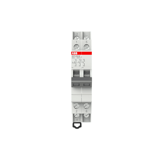 ABB Control E211-25-30 E211-25-30 ABB Control - E211-25-30ON-OFF Switch,25 A,acc. to EN 250/400 V AC,3NO,0NC,0CO, El. Color:Grey, MW:1