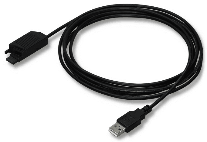 WAGO 750-923 Wago 750-923 is a communication cable designed for automation applications, featuring a 4-pin male connector and a USB (type A) connection. It has a length of 2.5 meters. This cable does not have a specified supply voltage (AC) but is designed to operate in ambient air temperatures ranging from -25°C to +70°C. For storage, the ambient air temperature specifications are not explicitly provided. The control voltage (DC) is classified as IP20, indicating protection against solid objects larger than 12.5mm but not against liquids.