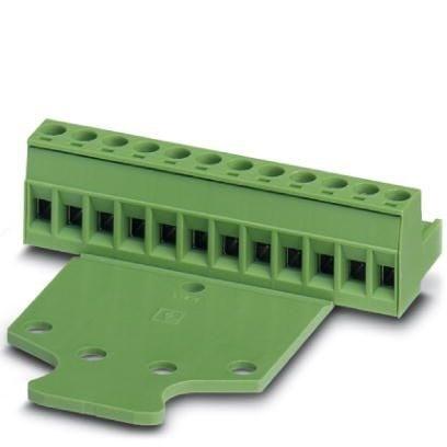 Phoenix Contact 1759350 PCB connector, nominal cross section: 2.5 mmÂ², color: green, nominal current: 12 A, rated voltage (III/2): 320 V, contact surface: Tin, type of contact: Female connector, number of potentials: 12, number of rows: 1, number of positions: 12, number of con