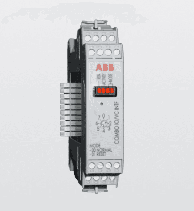 ABB Control 2100412 Configurable (software) combination I/O module specifically tailored for valve control applications, incorporates six general-purpose
digital/pulse input/outputs, with two source mode digital outputs
and one 4 to 20 mA sink/source mode analog output.