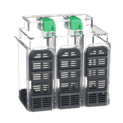 Schneider Electric LV426912 Schneider Electric LV426912 is a long terminal shroud/cover designed for use with 3-pole (3P) devices.