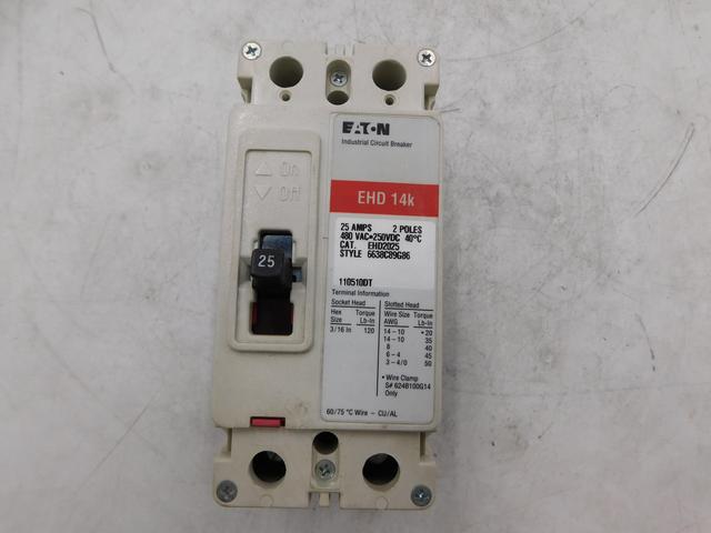 EHD2025 Part Image. Manufactured by Eaton.