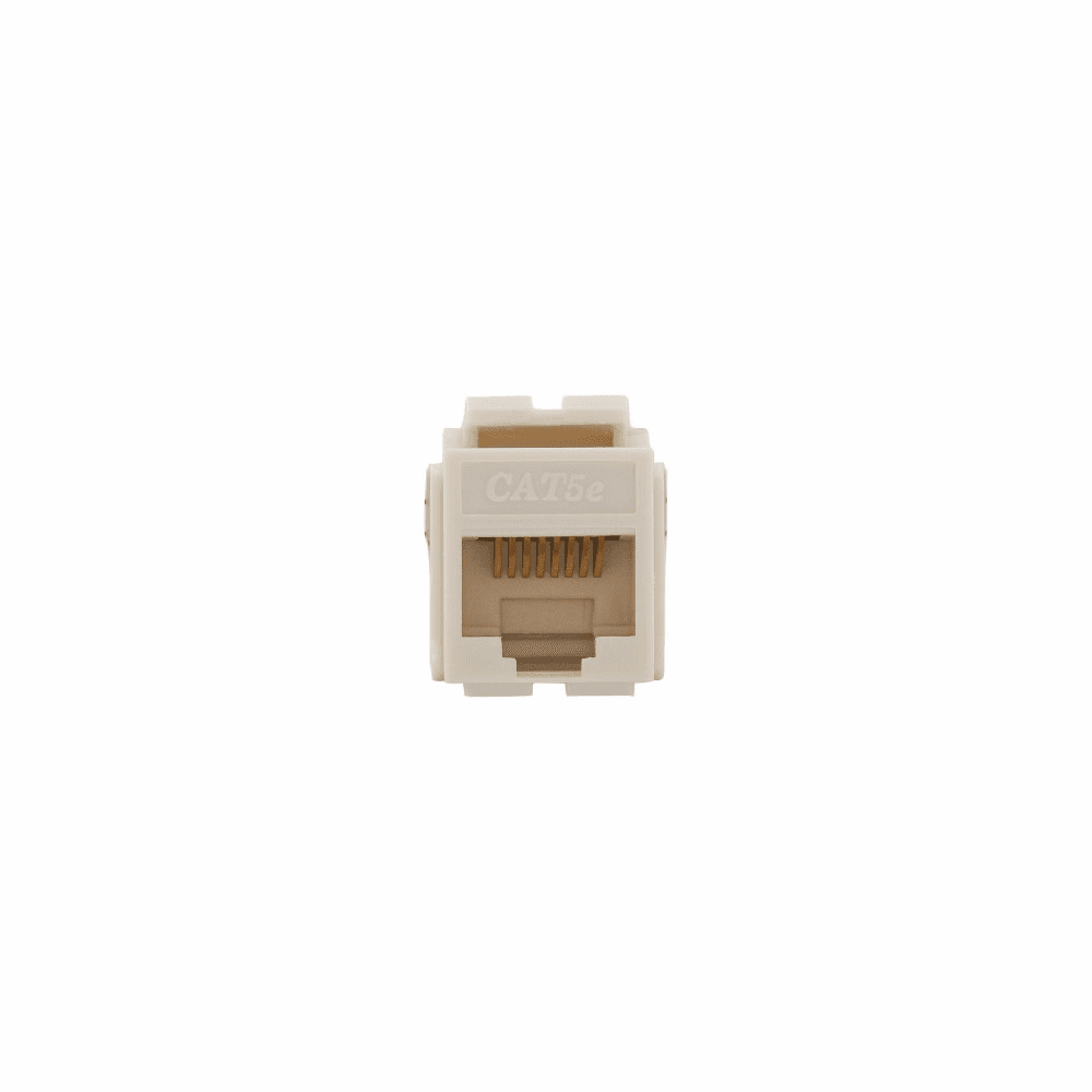 Eaton 5547-5ELA 5547-5ELA Eaton - Modular Data Jack, Light Almond , 8-position, 8-conductor, 568A/B, Category 5e RJ45, Jack, 0° to 40°C