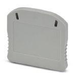 Phoenix Contact 3248495 End cover, length: 19.9 mm, width: 2.2 mm, height: 17.7 mm, color: gray