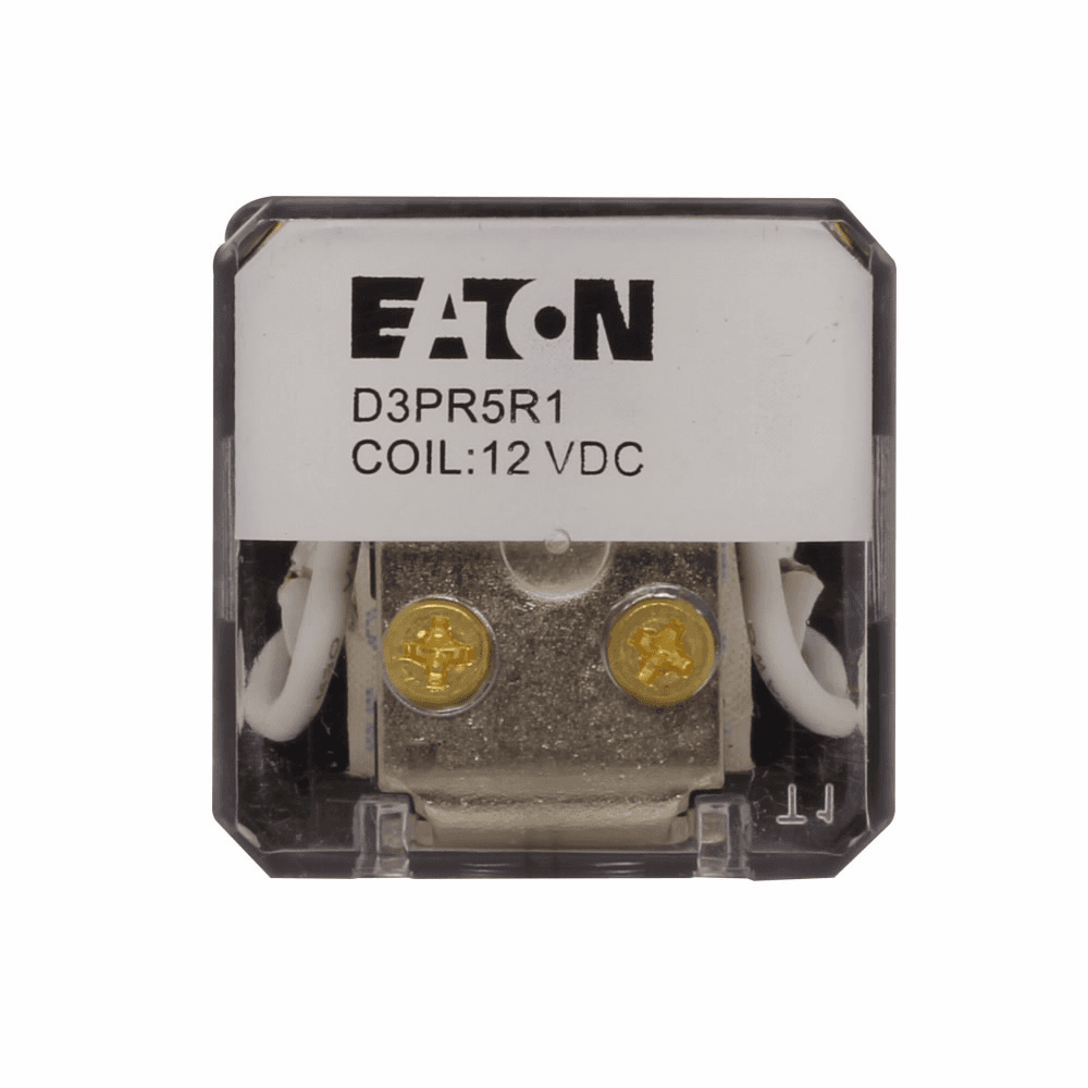 Eaton D3PR5T D3PR5T Eaton - General Purpose Plug-In Relay, D3PR, Standard relay, Test button, 24 Vac, DPDT latching (D3PR only), 11 pin