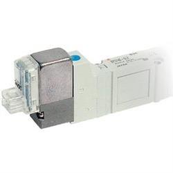 SMC SY3120-5LOZ-C6-F2 SY3000, 2 POSITION - SINGLE SOLENOID, BODY PORTED, 6 mm ONE-TOUCH FITTING, 24 VDC