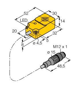 TN-Q14-0.15-RS4.47T/C53 Part Image. Manufactured by Turck.