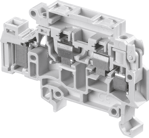 ABB Control 1SNA399782R0000 1SNA399782R0000 ABB Control - D4/8.SFDT2.I.ADO IDC Terminal Blocks - For 5x20 and 5x25 fuses - blown fuse indicator and test socket ADO - screw clamp - Grey