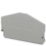 Phoenix Contact 3031704 End cover, length: 64.5 mm, width: 2.2 mm, height: 43 mm, color: gray