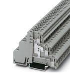 Phoenix Contact 2715092 Sensor/actuator terminal block, With equipotential bonder, connection method: Screw connection, cross section: 0.2 mm² - 4 mm², AWG: 24 - 12, width: 6.2 mm, color: gray, mounting type: NS 35/7,5, NS 35/15
