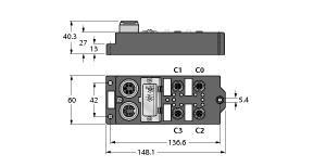 FDNQ-S0404G-T Part Image. Manufactured by Turck.