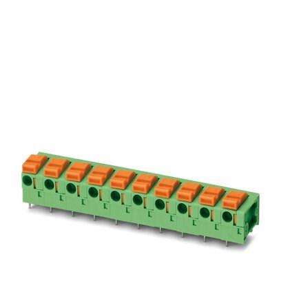 Phoenix Contact 1929261 PCB terminal block, nominal current: 17.5 A, rated voltage (III/2): 630 V, nominal cross section: 1.5 mmÂ², number of potentials: 1, number of rows: 1, number of positions per row: 1, product range: FFKDS(A)/H1, pitch: 7.62 mm, connection method: Push-in 