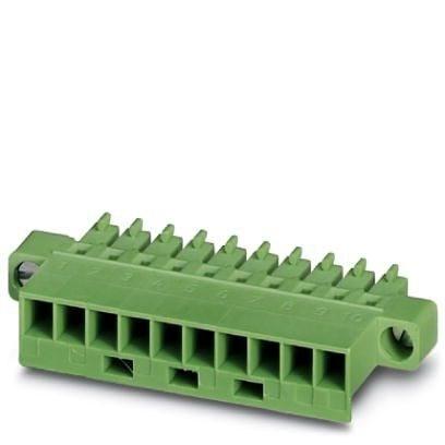 Phoenix Contact 1852370 PCB connector, nominal cross section: 1 mmÂ², color: green, nominal current: 8 A, rated voltage (III/2): 160 V, type of contact: Female connector, number of potentials: 3, number of rows: 1, number of positions: 3, number of connections: 3, product range: