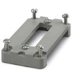 Phoenix Contact 1775538 D-SUB adapter plate, for one D-SUB connector, no. of positions 50, housing series HC-B 16...
