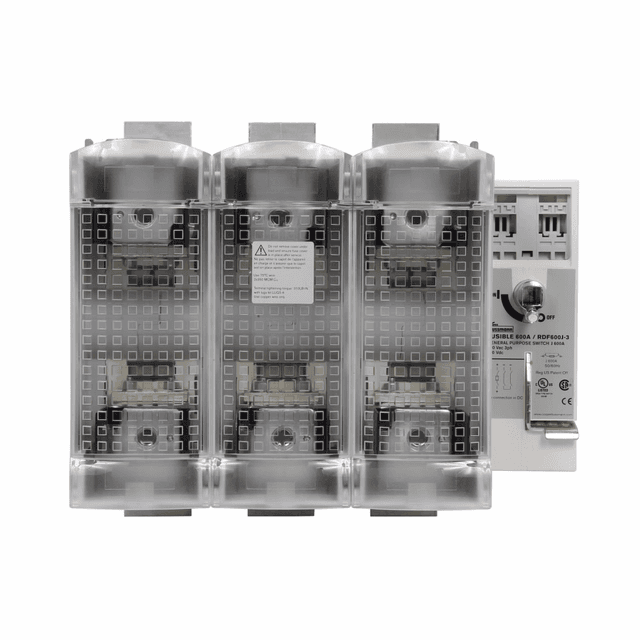 RDF600J-3 Part Image. Manufactured by Cooper Bussmann.