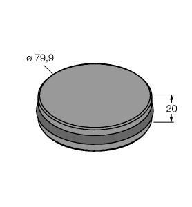 TW-R80-M-B128 Part Image. Manufactured by Turck.