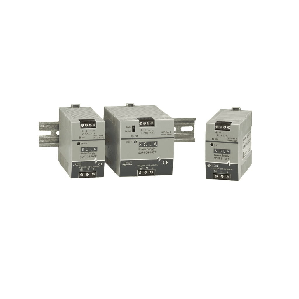 SolaHD SDP124100T SDP124100T SolaHD - SolaHD™ SDP Low Power DIN Rail Series Power Supplies - PN SDP124100T