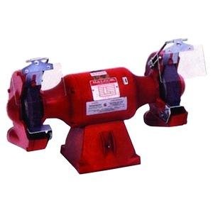 Baldor (ABB) 812RE Bench Grinder; Big Red Grinder; 3/4" Nominal Arbor Diameter; 60Hz Nominal Frequency; 36 and 60 Grit; Single Phase; 3/4HP Maximum Power Capacity; 3600RPM Maximum SpeedBench Top Wheel Grinder Type; 115V/230V Nominal Voltage; 8" Nominal Wheel Diameter; Grind