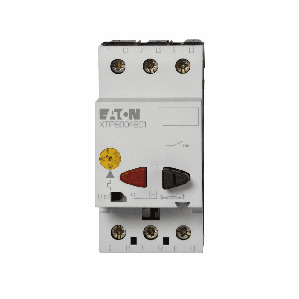 Eaton XTPB1P6BC1 XTPB1P6BC1 Eaton - Eaton IEC motor control UL 489 Industrial Miniature Circuit Breakers - Supplementary Protector, 4Amp, 5-10X /n trip, Single-pole, Standard terminals