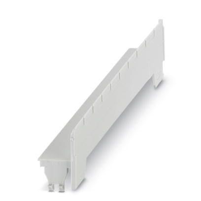 Phoenix Contact 2202626 DIN rail housing, 10U L design, Housing cover, width: 20.94 mm, height: 114.1 mm, depth: 30.1 mm, color: light grey (7035)