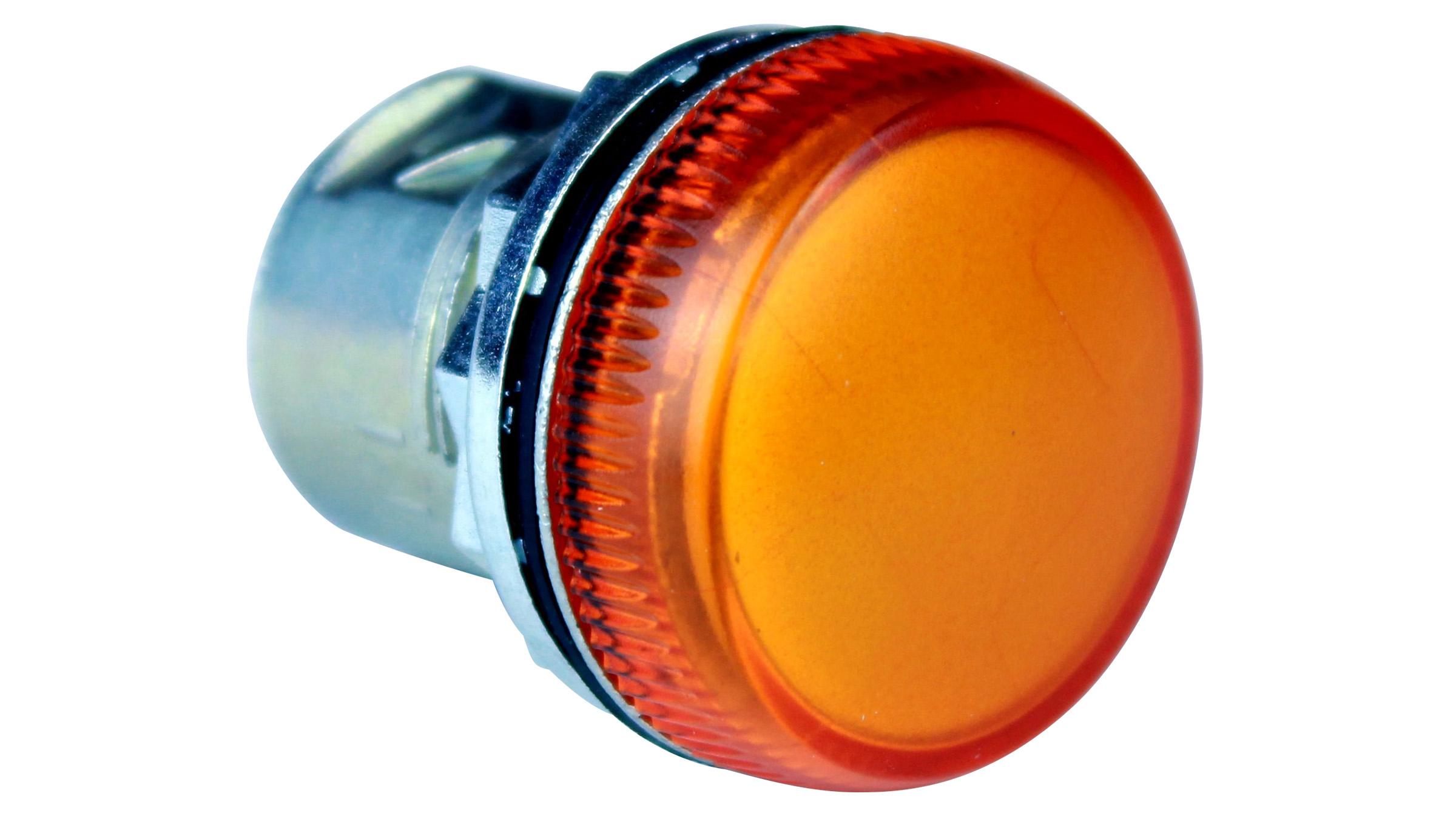 Sprecher + Schuh D7M-P0PD0 Sprecher + Schuh D7M-P0PD0 - D7 22mm Indicator Light, Metal, Diffuser Lens, Amber, No Bulb Incandescent, Plastic Latch, Operator Only, UL Type 4/13, IP66