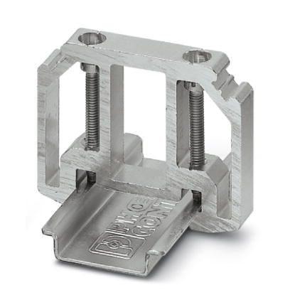 Phoenix Contact 1201662 End clamp, for end support of UKH 50 to UKH 240, is pushed onto DIN rail NS 35 and fixed with 2 screws, width: 10 mm, color: aluminum