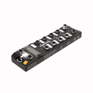 Turck TBEC-LL-8IOL Compact I/O Module for EtherCAT, 8 IO-Link Master Channels, 4 Universal Digital PNP Channels, 2 A, Channel Diagnostics, Glass fiber reinforced housing, Shock and vibration tested, Fully potted module electronics, Protection classes IP65, IP67, IP69K, M12, 5-pin, L-coded male connector for power supply, Galvanically isolated voltage groups support passive safety, ATEX Zone 2/22, M12 ports for IO-Link master, 5-pin, IO-Link master port class A and port class B, IO-Link Protocol 1.1