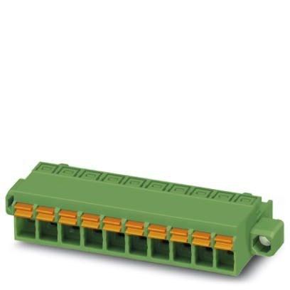Phoenix Contact 1754869 PCB connector, nominal cross section: 2.5 mmÂ², color: green, nominal current: 12 A, rated voltage (III/2): 320 V, contact surface: Tin, type of contact: Female connector, number of potentials: 9, number of rows: 1, number of positions: 9, number of conne