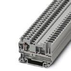 Phoenix Contact 3042719 Feed-through terminal block, nom. voltage: 800 V, nominal current: 32 A, connection method: Spring-cage/plug-in connection, number of connections: 2, cross section: 0.08 mm² - 6 mm², AWG: 28 - 10, width: 6.2 mm, color: gray, mounting type: NS 35/7,5, NS 3