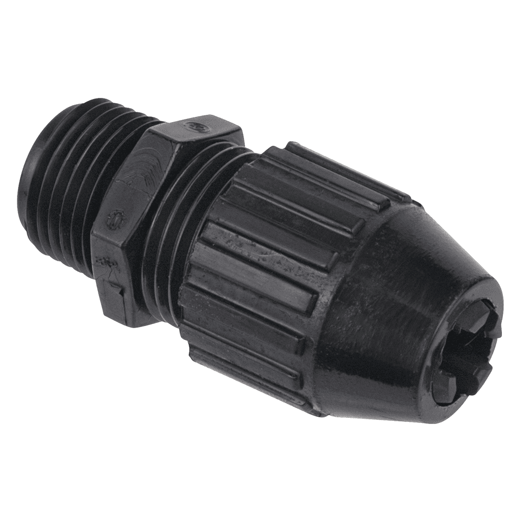 ABB Control 2673 2673 ABB Control - Liquidtight Cord Connector, 1/2 Inch, Straight, Cord Range 0.400 to 0.560 Inch, Meets Coast Guard CG293, Nylon, Black