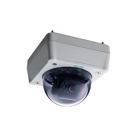 Moxa VPORT P16-1MP-M12-CAM36 EN50155, HD image, rugged fixed-dome IP camera, PoE, M12 connector, 3.6mm lens, -25 to 55°C operating temperature