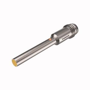 Turck BI1-EH04-AP6X-V1331 Inductive Sensor, Rated switching distance 1 mm, Flush, Smooth barrel, Ø 4 mm, Stainless steel 1.4305 (AISI 303), DC 3-wire, 10…30 VDC, NO contact, PNP output, M8 x 1 male connector