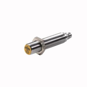 Turck BI4U-M12-AP6X-V1131 Inductive Sensor, With Extended Switching Distance, Rated switching distance 4 mm, Flush, M12 × 1 threaded barrel, Chrome-plated brass, Factor 1 for all metals, Protection class IP68, Resistant to magnetic fields, Large switching distance, Recessed mountable, DC 3-wire, 10…30 VDC, NO contact, PNP output, M8 x 1 male connector