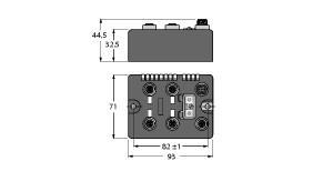 BLCCO-4M12S-4AI-VI Part Image. Manufactured by Turck.