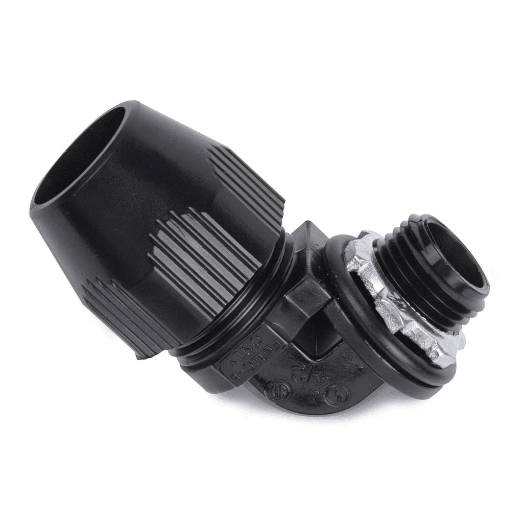 ABB Control LT950-CAR LT950-CAR ABB Control - 1/2 Inch 90 Degree Black Liquidtight Non-metallic Omni Connector