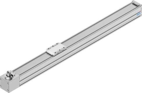 Festo 8062774 toothed belt axis ELGC-TB-KF-45-1200 Effective diameter of drive pinion: 19,1 mm, Working stroke: 1200 mm, Size: 45, Stroke reserve: 0 mm, Toothed-belt stretch: 0,187 %