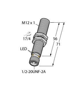 BI2-G12-AZ33X-B3131 Part Image. Manufactured by Turck.