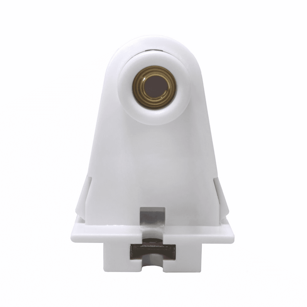 Eaton 2507W-BOX 2507W-BOX Eaton - Eaton lampholder, Surface mounting, Non-Shunted, T8/T12, Plunger, White, Fluorescent lamp, Thermoset, 600V, 660W, Push wiring 494956