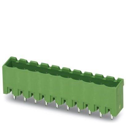 Phoenix Contact 1755817 PCB headers, nominal cross section: 2.5 mmÂ², color: green, nominal current: 12 A, rated voltage (III/2): 320 V, contact surface: Tin, type of contact: Male connector, number of potentials: 10, number of rows: 1, number of positions: 10, number of connect