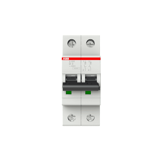 S202-D3 Part Image. Manufactured by ABB Control.